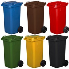 Poubelle Collecte Séparée 120 240 L Trif Selectif EN840 HACCP avec Couverture