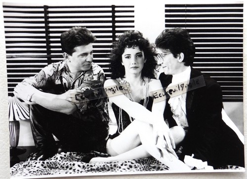 Photo presse télé - 1986, rock