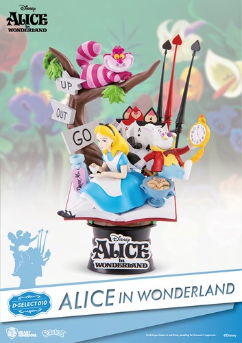 Beast kingdom select alice - beast, d-select