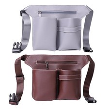 Pochette de taille en cuir PU pour ciseaux avec ceinture portable pour