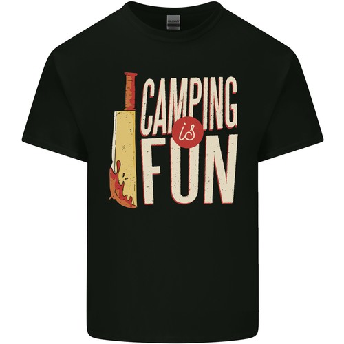 Camping est amusant shirt - le,