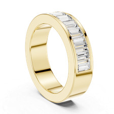 Bague d'éternité Baguette
