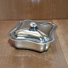 Ancien Sucrier En Inox Ou