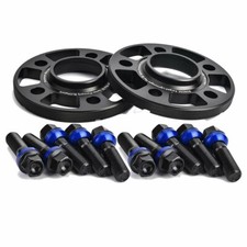 1 Pair 15mm 5x112 Black Wheel