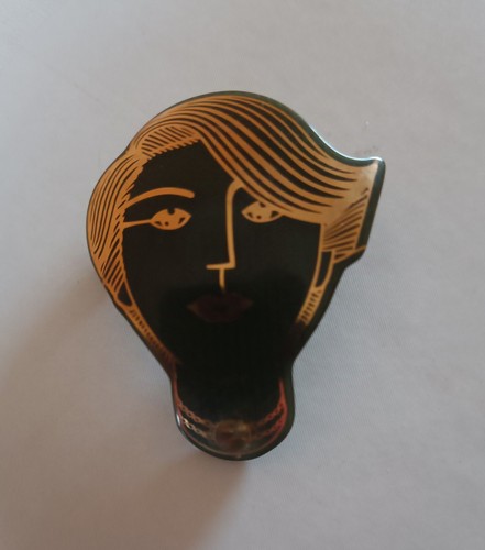 Bijou broche vintage portrait - broche,