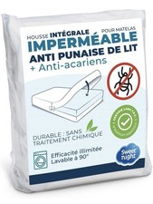 Housse intégrale Matelas imperméable 90x190 cm | Anti-Punaise