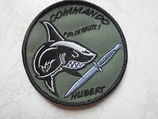 Patch Ecusson Militaire Commando Marine Hubert