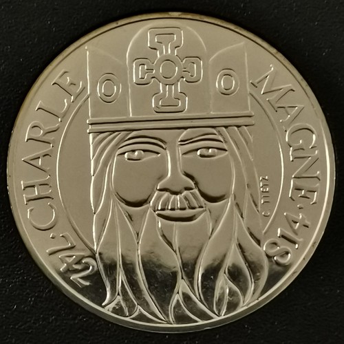 100 francs 1990 charlemagne - francs,