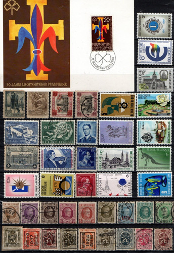 Belgique lot de - !, timbres