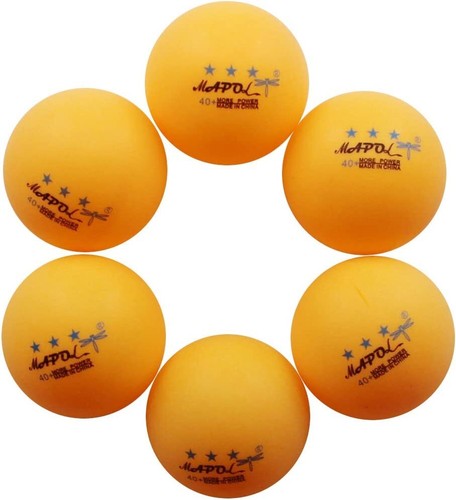 40mm star orange ping - ping, pong