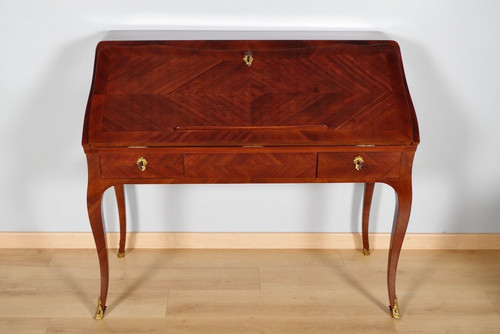 Bureau pente époque louis - pente,