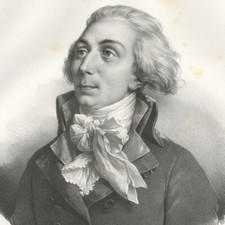 Henri Grévedon Louis Michel Lepelletier - Lithographie In-folio originale XIXe