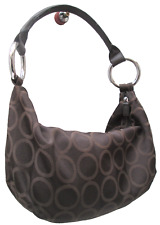 -SEQUOIA  grand sac à main SEQUOIA en toile (et cuir) Authentique vintage bag