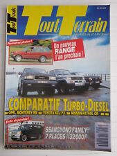 TOUT TERRAIN N° 53 /MONTEREY-TOYOTA KZJ 73-PATROL GR TD/SSANGYONG 7 places