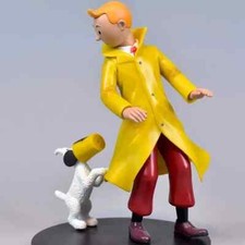 Figurine Collection Tintin et Milou PVC de qualité 19 cm Sur Socle