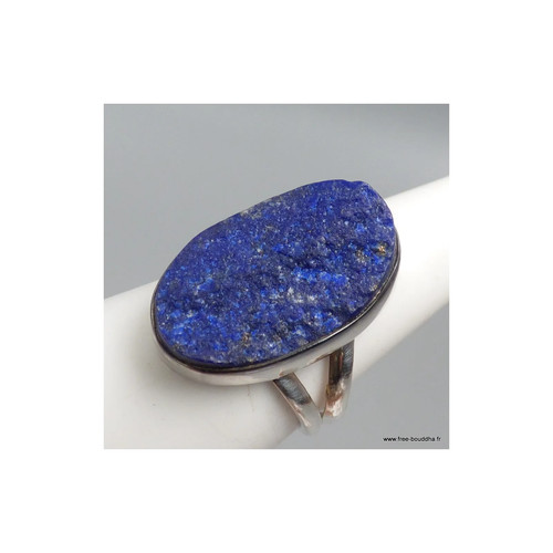 Bague lapis lazuli brut - lapis,