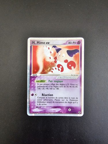 Carte pokémon mime ex - carte, m.
