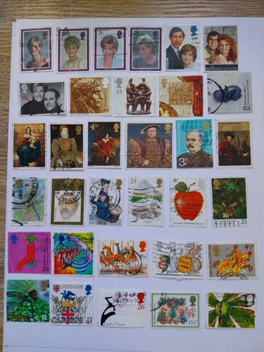 Timbres grande bretagne n24 - timbres,