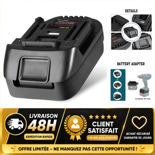 Adaptateur batterie bosch 18v - batterie,