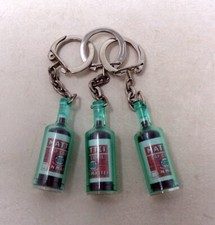 rare lot de 3 portes clé Mattei Cap Corse - Apéritif quinquina Bastia