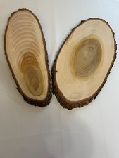 Lot 2 plateaux bois cèdre déco/ sous plat/ planche de bois/ déco bois