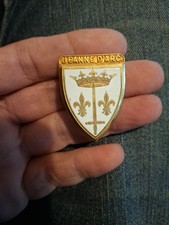 Marine nationale : ancien insigne du croiseur Jeanne-d'Arc 