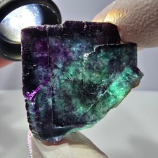 Spécimen de cube de fluorite