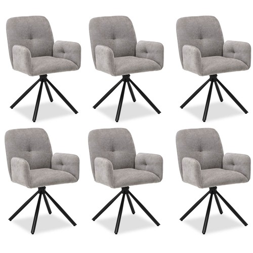 Lot chaises pivotantes - lot, 6