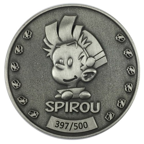 Médaille collection spirou - médaille,