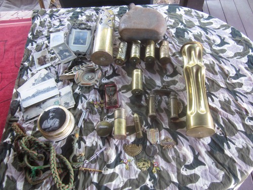 Lot objets poilu ww1 - poilu, tranchee