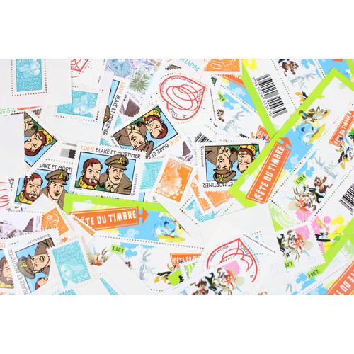 Lot 100 timbres france - lot, de