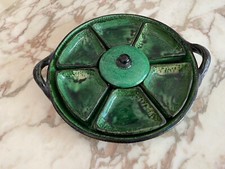 Plateau à Hors-d’œuvre signé, Beretta-Barnoin, année 50,  Vallauris,