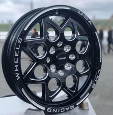 2X Noir Fraisage Rocket 15X3.5