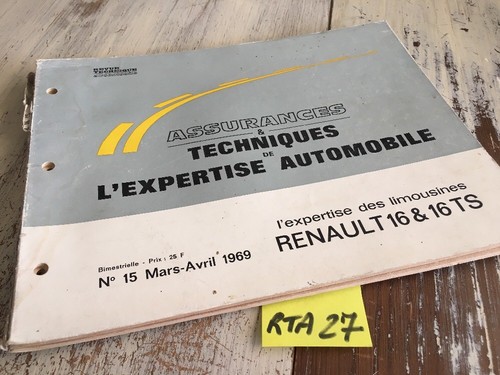 Renault r16 revue - renault, 16