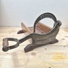 Ancienne trancheuse à pain RAADVAD trancheuse en fonte