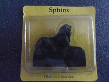 STATUETTE FIGURINE EGYPTIENNE RESINE SPHINX  ATLAS SOUS BLISTER