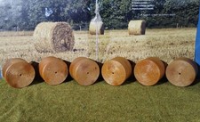 Britains - 1/32  accessoires 6  balles de foin- paille pour remorque......
