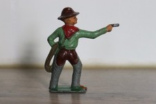 ancien jouet en PLOMB  COWBOY