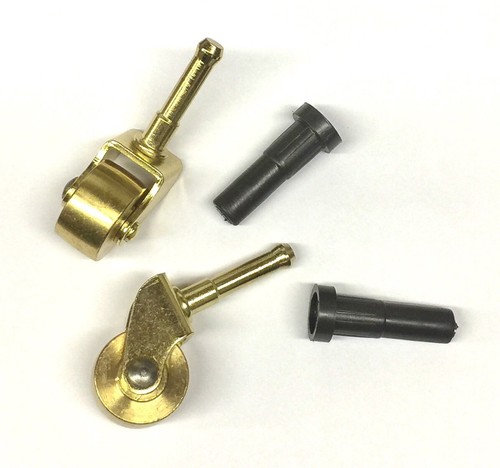 Pair new brass front - pair,