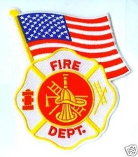 Patch En Tissu US Drapeau Des
