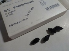 lot de 4 Pendentif briolette