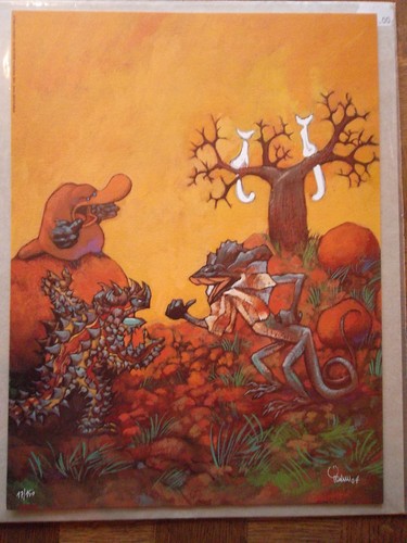 Libris toto ornithorynque - ex-libris, l'ornithorynque