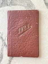Calendrier Miniature 1923 - Calendar  Almanach calendrier de poche