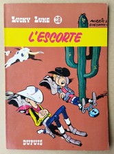 MORRIS  -- LUCKY LUKE (28). L'ESCORTE --  EO 1966. PROCHE NEUF.