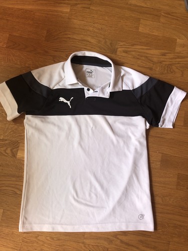 Polo puma noir blanc 46 - noir,