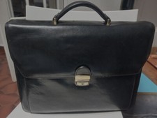 Cartable 4 soufflets en Cuir de Vachette Grainé