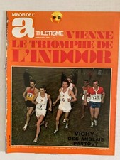 MIROIR DE L'ATHLETISME N°65 1970 VIENNE LE TRIOMPHE DE L'INDOOR