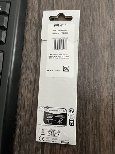 Ram pny ddr4 dimm 2663mhz - ram,