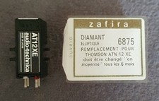 Cellule originale AUDIO TECHNICA AT 12 XE  avec diamant Elliptique neuf 