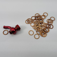 10 Joint Rondelle Cuivre pour Banjo Freinage Moto Universel NEUF